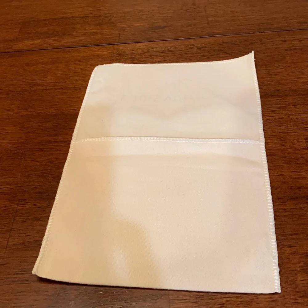 Authentic brand new Louis Vuitton Cream and Blue Dust Bag, small size, rare